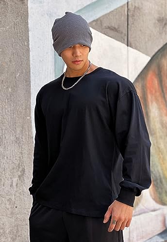 maytopia Mens Long Sleeve T-Shirt Gym Workout Shirts Muscle Athletic Tee Active Shirt4