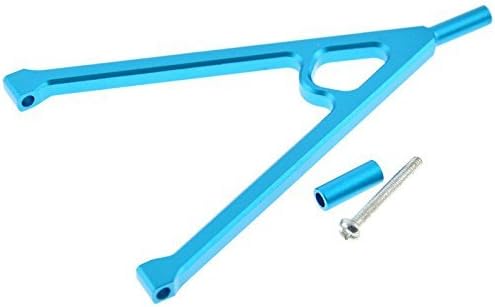 SD Racing Parts 1 Set of Aluminum Axial SCX10 RC 1:10 Rear Chassis Linkage Y-Link Tree Upgrade Parts Blue