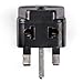 OREI UK, Hong Kong Travel Adapter Plug, Adaptor 2 in 1, For Botswana, England, UAE, Dubai - Safe Grounded Connection - Universal Socket - 4 Pack