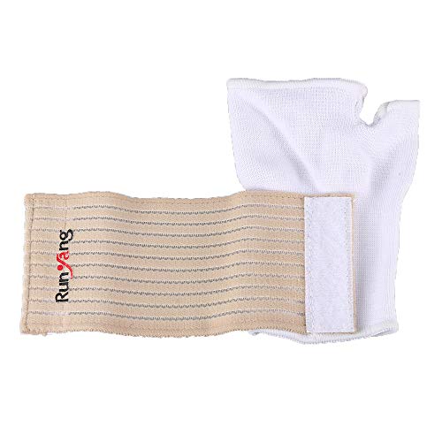 Apoio de pulso, Andoer Suporte de pulso esportivo pulseira de suporte cinta de fitness envoltório de