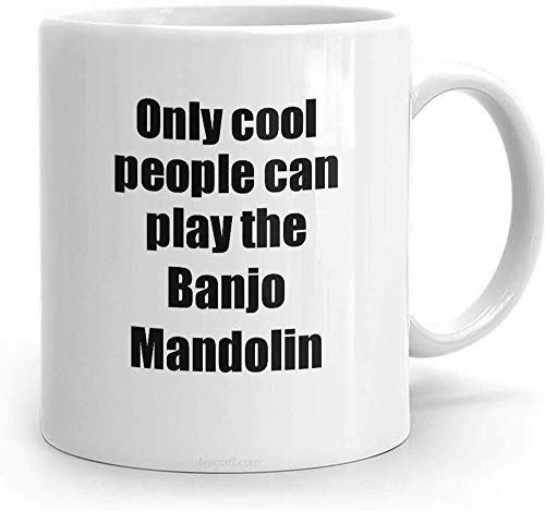 The Time Warden- Banjo Mandolin Player Mug Musician Funny Gift Idea Gag Coffee