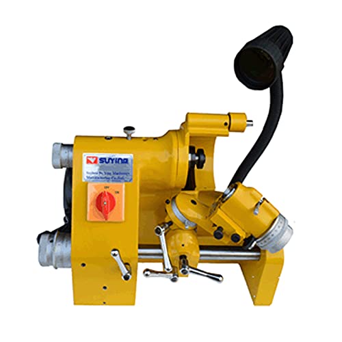 LGXEnzhuo U2 Universal Cutter Grinder Sharpener Cutter Grinding Tool Sharpening Milling Machine 110V R8 Collet without Drill Bit Lathe Bit End Mill Accessories