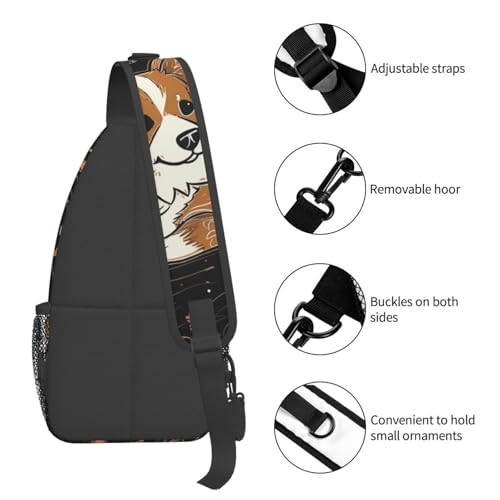 Mochila tipo bandolera pequeña para senderismo unisex miniatura 5