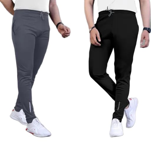 Men's Cotton Blend Night Pants with Elastic Waistband & Zipper Pockets ? Soft, Breathable & Stretchable Sleepwear**-picture-15