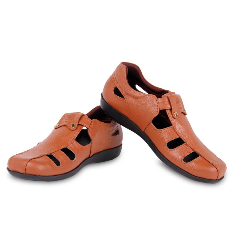 Image of M.V.DIABETES HEALTHCAR-Designer Diabetic Footwear (DDF - 029) - diabetic and orthopedic Men's Footwear | extra soft, Light weight and comfortable