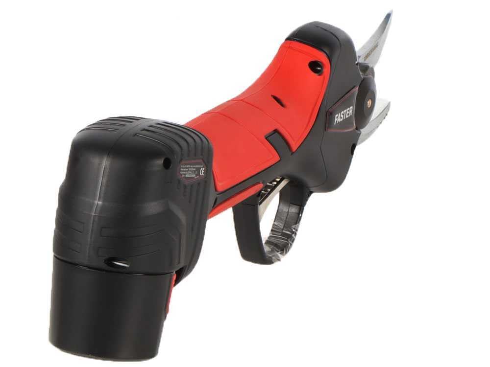Blue Bird Forbice Potatura PS 23-25 FASTER con due batterie e un caricabatteria - 2x 2.5Ah 12.6V