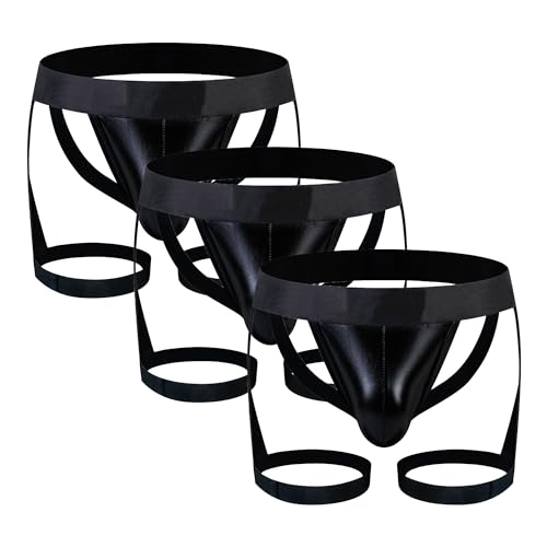 String pour homme avec porte-jarretelles JEKE-DG contre la routine intime