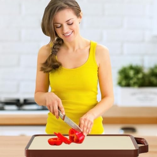 Planche à découper polyvalente pour légumes et viande | Grand format table 39x30cm - 5