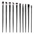 10 Pcs Eyeshadow Brush Eye Makeup Brushes Set Professional Blending Eyeshadows Makeup Brush Precision Makeups Brushes for Eyeshadow Eyebrows Eyeliner Blending