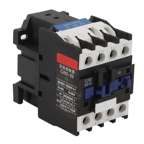 Contacteur magnétique CJX2-2510LC1 relais triphasé 25A bobine 220V CA