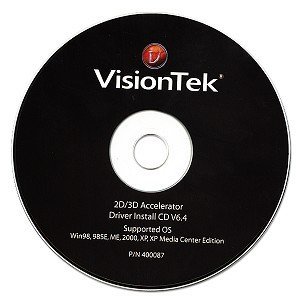 Visiontek Radeon 9250 128Mb Pci Ddr Video Card W/Dvi Tv-Out #TOP2