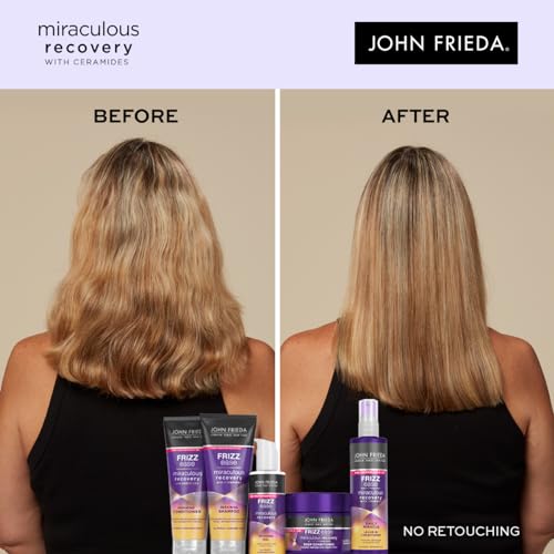John Frieda Frizz Ease Miraculous Recovery Repairing Conditioner 250ml, Smoothing Conditioner for Frizzy Hair - Image 6
