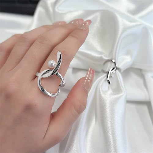 Image of Abstract Snake Silk Scarf Ring Brooch for Women Crescent Moon Ball Shawl Scarves Buckle Wrap Clasp Clip Rings Brooches Fashion Dress Accessories Jewelry