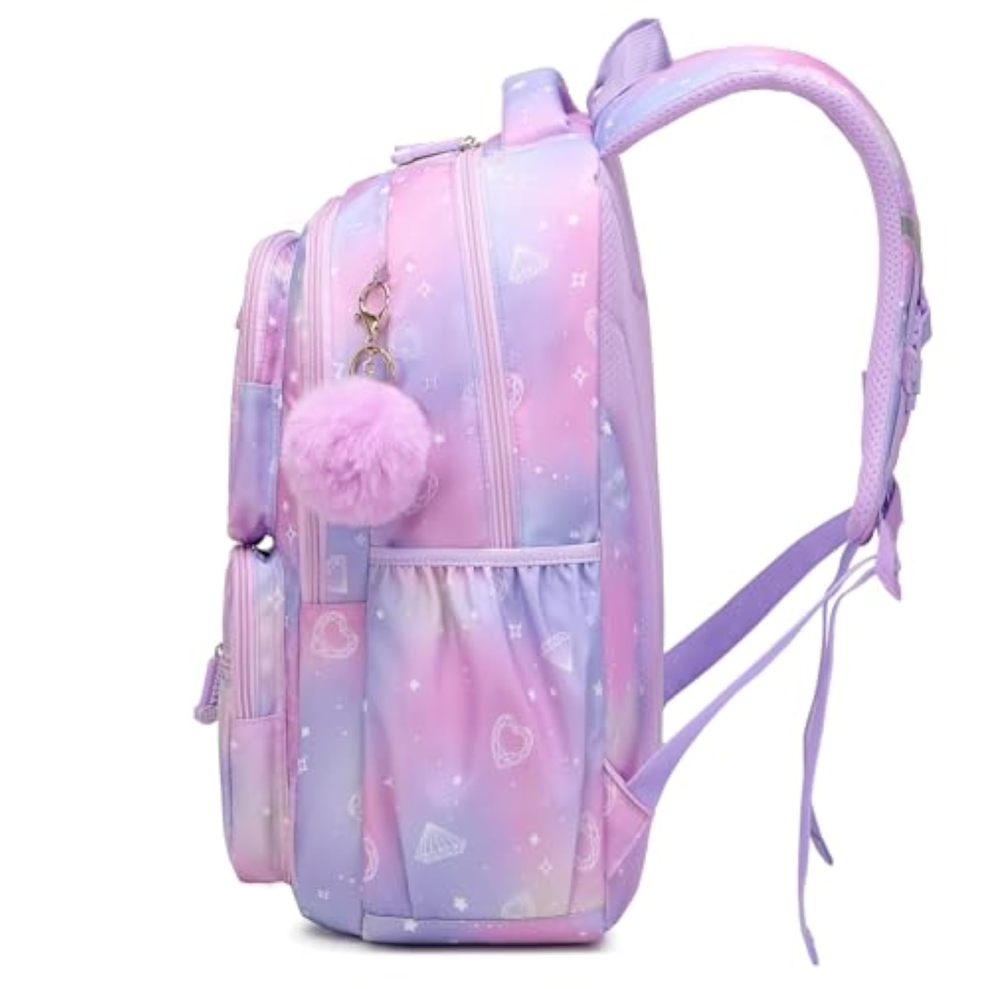 Girls School Book Bag for Elementary Primary