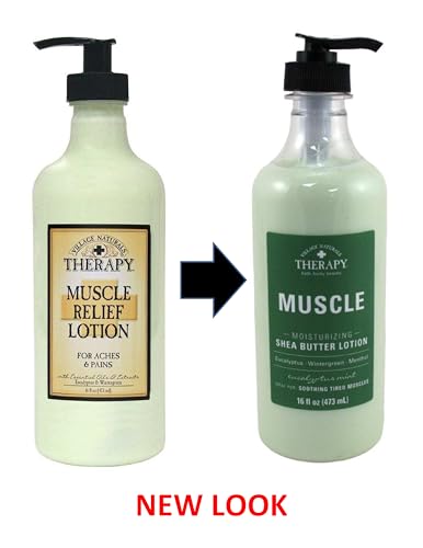 Village Naturals Aches + Pains Muscle Relief Lotion 16 Ounce (473ml) (6 Pack) - Thumbnail 4