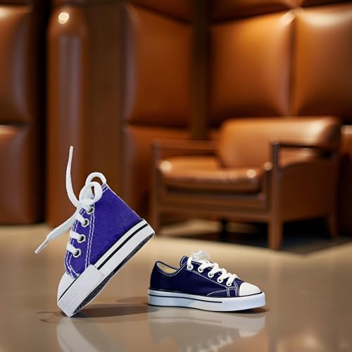 Rosojodg Blau Motorrad Fahrrad Fußstütze Kleine Schuhe Motorrad Seitenständer Pad Pad Schuh aus Leinen Motorrad Fußstütze Mode Kleine Schuhe für Fahrrad Stativ Dekoration Motorrad Fußrasten