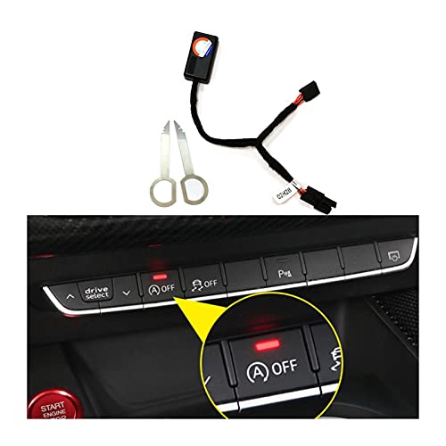 LOVELIN Lovelin17 Adatta per Audi A4 B9 A5 B9 A3 8V Q5 FY Q3 F3 Q2 Auto Auto Automatic Stop Start Engine System Eliminator Sensore di Controllo Sensore Pluppo Stop Canceller