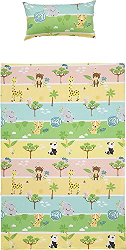 Erwin Müller Kinder-Bettwäsche Renforcé bunt Größe 1x 135x200 cm + 1x...