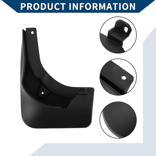 Image of Mud Flaps Splash Guards W /Mount Accessories for Mercedes-Benz CLA 2013-2019 Front and Rear Mud Guards 1 Set