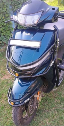 Image of Crash Guard for TVS Jupiter 113 CC BS6 Perfect FITTMENT for This Model TVS Jupiter 113 CC BS6 Heavy Quality Metal with Premium Powdered Coating