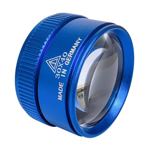 Lupa De Aumento para Joyería, Lupa De 30 Aumentos para Personas Mayores, para Electrónica Monedas Joyería Artesanía Lectura Coleccionismo Geología