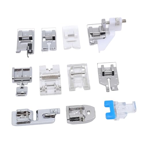 Set de 11 Piezas Pies Prensatelas para Máquina de Coser miniatura 4