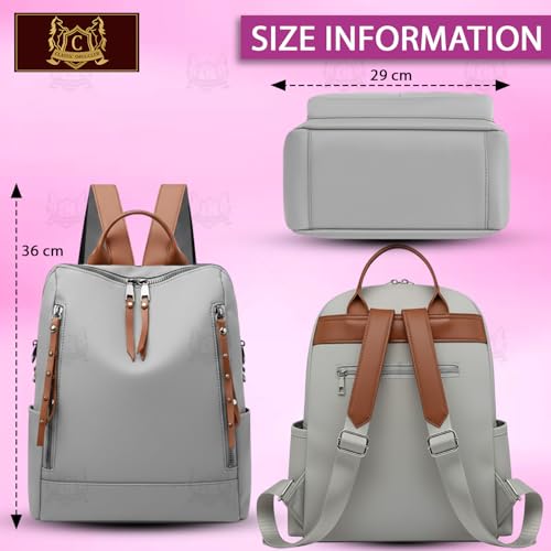 Image of Bags for Women & Girls | Stylish Shoulder Sling Handbag with 13 Inch Laptop Compartment | Office Travel College Daily-Use Corporate Backpack for Work & Casual Use