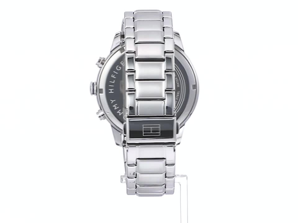Amazon.co.jp: [TOMMY HILFIGER] 腕時計 1791949 メンズ シルバー  