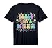 Groovy Peace Love Science Technology Team STEM Biology Squad Performance T-Shirt