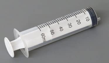 SEOH Plastic Gas Syringe 60ml - coolthings.us