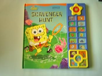 Hardcover Spongebob Square Pants: Scavenger Hunt Book