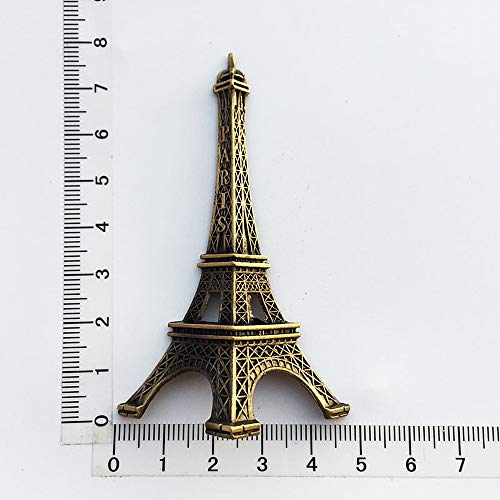Imán decorativo Torre Eiffel 3D París Francia miniatura 6