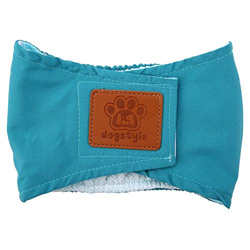 Smandy Broek, dierenveiligheidsbroek voor gezondheidszorg, fysiologische hygiënische shorts, anti-intimidatie, hondenondergoed voor puppy's (groen, L)