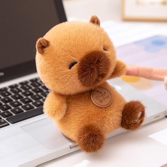 Image of SCOOBA Cute Pendant Fragrance Capybara Soft Toy 18cm (Pendant Capybara)