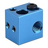 KSTE 3D-Drucker-Zubehör Aluminium Heizung Blockheizung Hot End for MakerBot (blau)