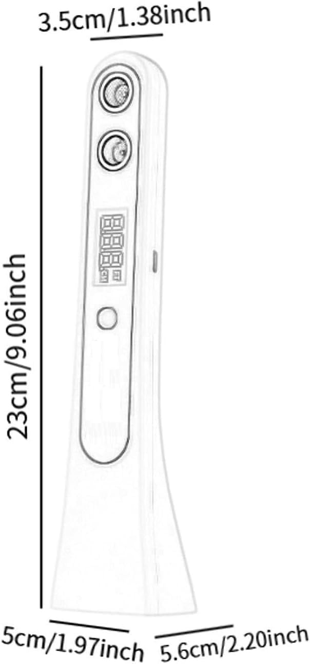 STAR WORK Height Meter- Accurate Smart Height Scale-Height Measuring Device,Ultrasonic Height Measurement,Electronic Height Meter for Kids, Adults, Kids Ultrasonic Height Measurement. (WHITE) - Image 2 thumbnail