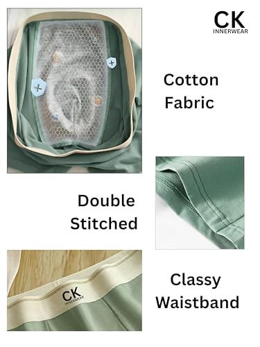 Image of CK INNERWEAR Plain Unique Strechable Underwear for Men (Multi Colour)