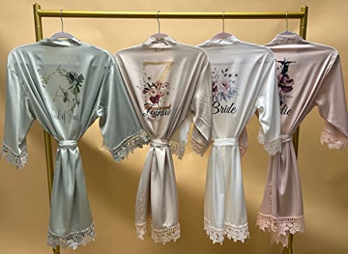 Taniri Personalized Bridesmaids Robes For Women thumb #3