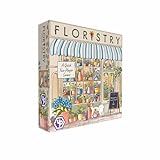 UP Games Floristry Board Game - Competitive Flower Auction & Storefront Design! Fun & Creative Strategy Game for Family, Kids & Adults, Ages 12+, 2 Players, 20 Min Playtime
