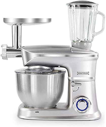Impastatrice Planetaria Royalty Line 7.5 Litri 2100W - Robot Da Cucina 3 In 1 Con Accessori - Foto 9