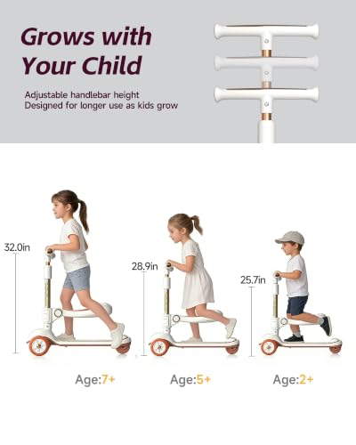 WinHope 2-in-1 Toddler Scooter