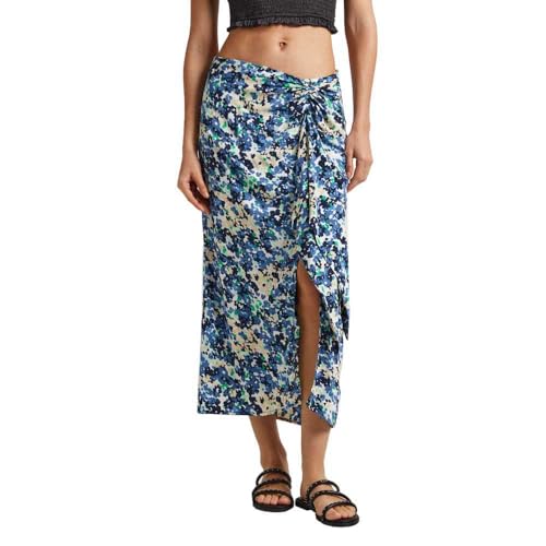 Jupe Pepe Jeans Chasité femme jupe en jean bleu coupe droite