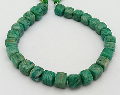 Amazonite cube perles facettées 8-9mm pour remplacer les perles ternes