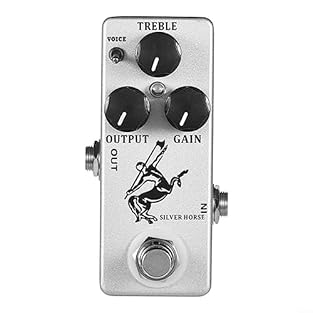 【Versatile Tone Shaping】With three functional knobs for adjusting treble, output, and gain, this pedal offers precise control over the overdrive effect. Guitarists can easily dial in their desired tone, whether they prefer a subtle for BOOST or a mor...