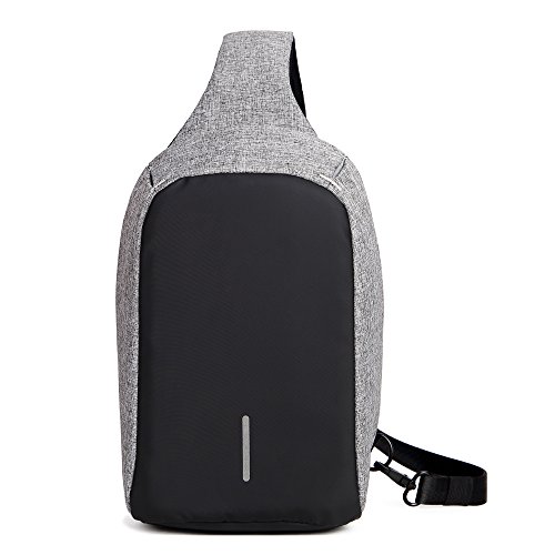 Sac à bandoulière tendance gris parfait pour les trajets urbains