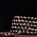Vietnam Nha Trang Agarwood Burl White Aquilaria Rosary Beads Bracelet Multiple Sizes Sinks in Water (8mm*108 Beads)