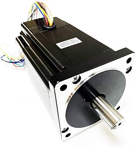 NEMA 34 Stepper Motor with Brake, 114mm 1160oz-in 5.6A 8Leads