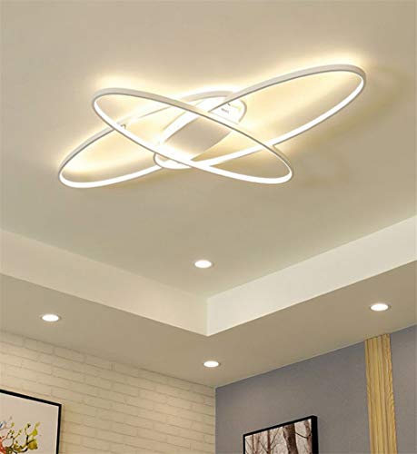 Plafonnier LED avec télécommande pour varier l'éclairage du salon