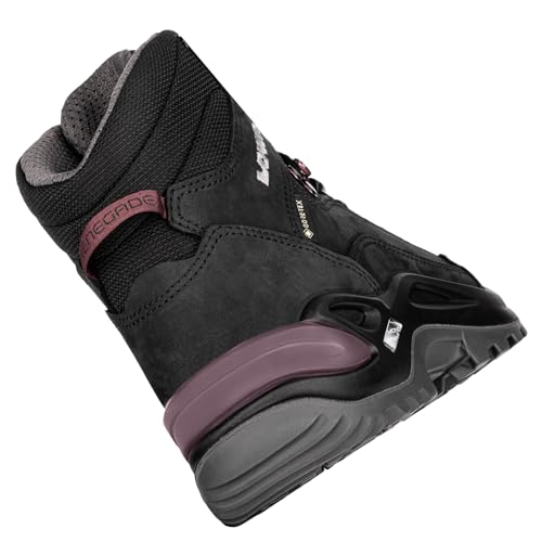 LOWA Stiefel mittel RENEGADE GTX MID Ws [2024] schwarz/pflaume, 39.5
