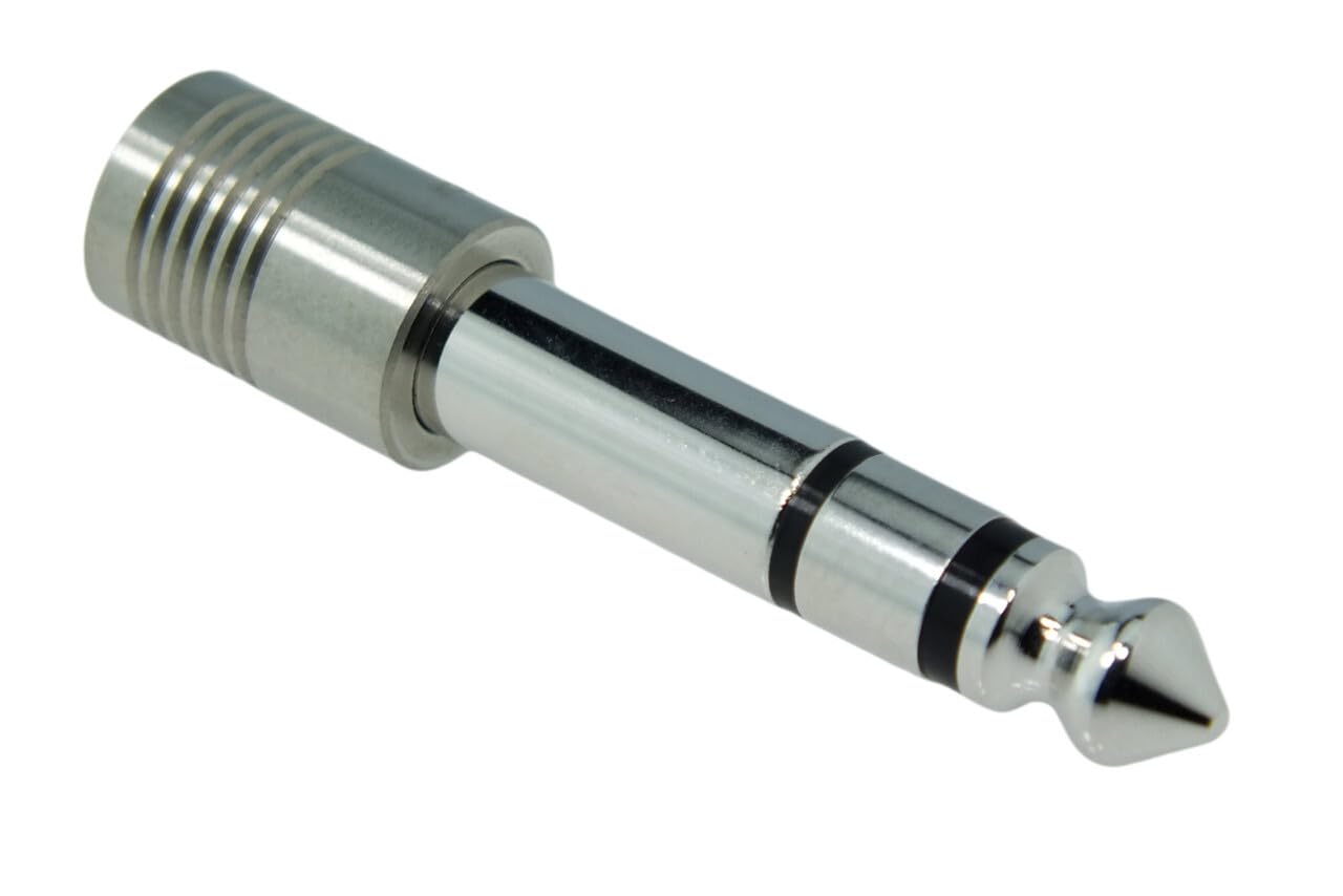 Furutech ADL, F63-S, adapter stereo jack 3,5 mm do 6,3 mm